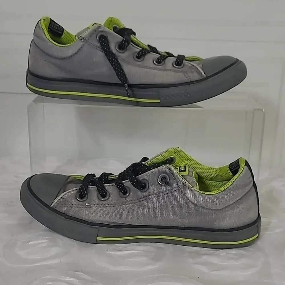 Converse grey neon